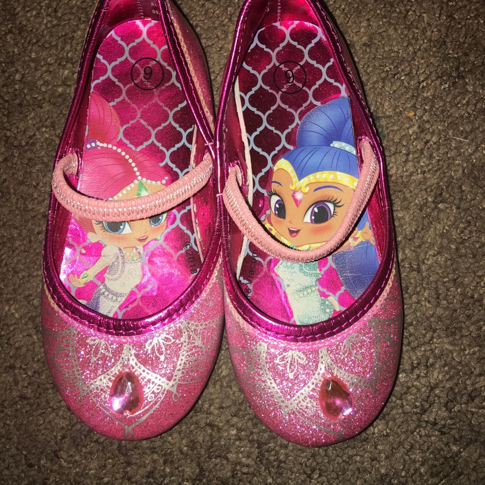 Shimmer shine shoes